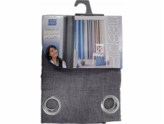 Douceur d`Interieur Interiérový závěs s očky NEWTON 140 x 260 cm, tmavě šedý