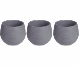 Ibergarden samozavlažovací květináče, plastové, 3 kusy, O...