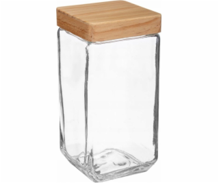 5five Nádoba na sypké potraviny, 2 l, sklo