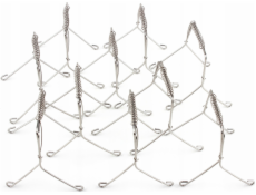 Maximex kuchyňské sponky na maso, svorky, 10 ks, nerezová ocel