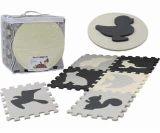 LeanToys Měkká podložka na puzzle kontrastní, vzdělávací,...