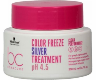 Schwarzkopf Bonacure Color Freeze Stříbrná maska pro bílé...