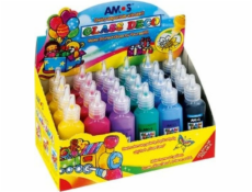 Amos Barvy na sklo AMOS 22 ml x 4 x 6 barev