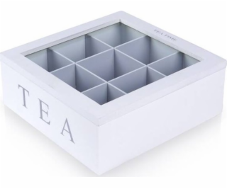 Excellent Houseware Dóza na čaj 22x22x8,5 cm