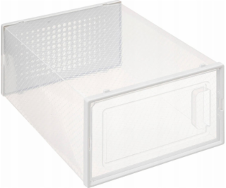 5five Průhledná krabice na boty STAK, 25 x 35 x 18,5 cm