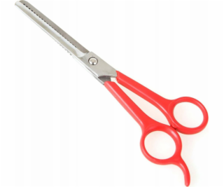 Homea Nůžky na stříhání psů nerezová ocel, 15 cm, oranžové