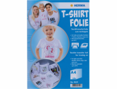 Herma T-Shirt Folie A4 für helle + weiße Textilien 10 Blatt  4524