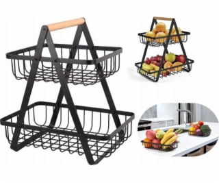 Elitehoff LOFT DLAŽDOVÝ KOŠÍK NA OVOCE A KOŘENÍ E-8084