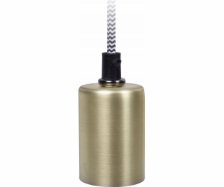 Sigma Závěsná lampa 8 cm, matně zlatá, industriální