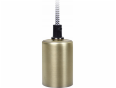 Sigma Závěsná lampa 8 cm, matně zlatá, industriální