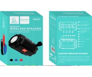 Denmen Reproduktor BLUETOOTH REPRODUKTOR DENMEN 3W ČERNÝ ...