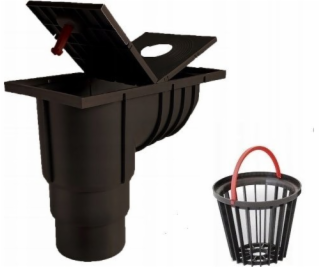 Tycner Kanalizační nádrž Gutter O 110, hnědá [1]