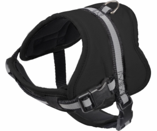 Homea Nastavitelný postroj pro psy 33-45 cm, černý