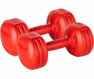 Rebel Dumbbell RBA-2308 bitumenová 2 x 3 kg