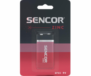 Sencor Zinko-uhlíková baterie 6F22, 6F22, 9V, Sencor, bli...