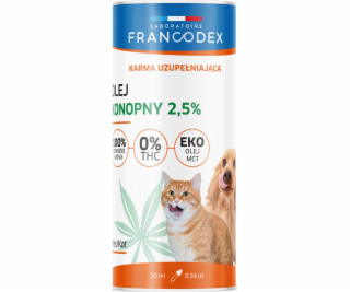 Francodex FRANCODEX PL CBD konopný olej pro psy a kočky b...