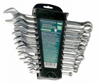 Rockforce Sada 12dílných očkoplochých klíčů (6, 8, 10, 12...