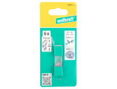 Wolfcraft 6ks náhradních nožů pro 5892000 a 4151, obj. číslo 5893000