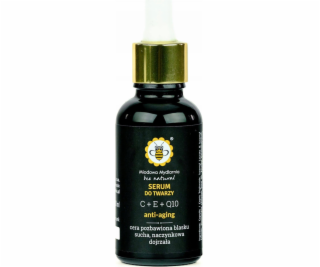 Alkotest MIODOWA MYDLARNIA_Facial Serum C+E+Q10 Anti-Agin...