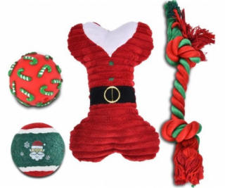 Barry King Sada hraček pro psy vinylový míček 6,7 cm, ten...