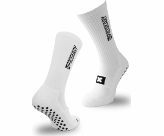 Proskary Bílé pohodlné sportovní ponožky pro dospělé 41-4...