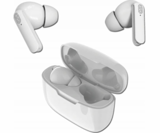 2GO Dynamická sluchátka bílá