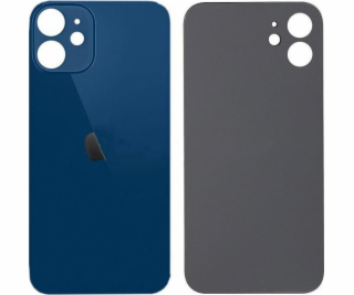 CoreParts Zadní kryt Glass pro Apple iPhone 12 modrý