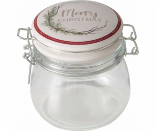 Boltze Porcelánová dóza s víčkem CHARLENE, 450 ml