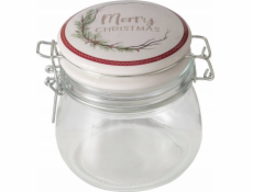 Boltze Porcelánová dóza s víčkem CHARLENE, 450 ml