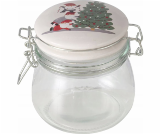 Boltze Sklenice s porcelánovým víčkem MONTI, 450 ml