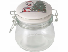 Boltze Sklenice s porcelánovým víčkem MONTI, 450 ml