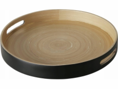 Boltze Tác s bambusovými úchyty, O 35,5 cm