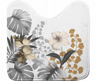 Bisk Koupelnový koberec 45x45cm bílý