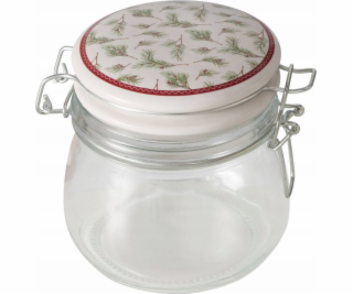 Boltze Porcelánová dóza s víčkem CHARLENE, 450 ml