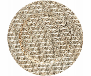 Atmosphera Prostírání s geometrickým vzorem, zlaté, O 33 cm