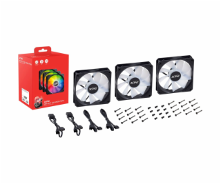 ADATA XPG VENTO  120 3er PACK LÜFTER RGB BLACK         RE...