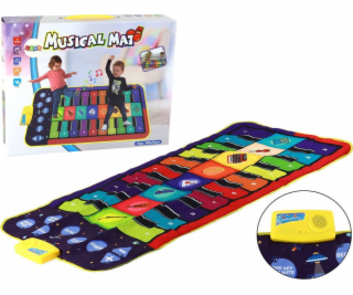 TRITON Hudební učební podložka s motivem klavírních nástrojů