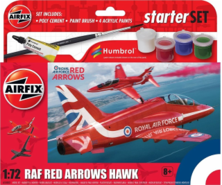 Airfix Airfix Starter Set - Red Arrows Hawk