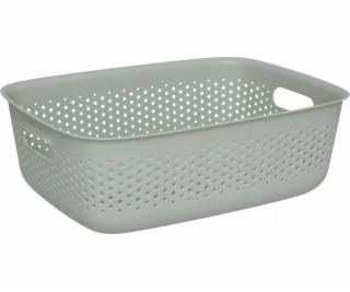 5five SIENNE prolamovaná nádoba, plastová, s uchy, 10 l