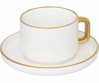 Secret de Gourmet Porcelánový hrnek s podšálkem ARYA, 250 ml