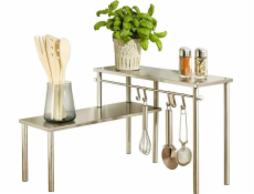 Maximex Rohová kuchyňská police 2 úrovně