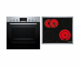 Bosch HND411LR63 Series 4, sporák set