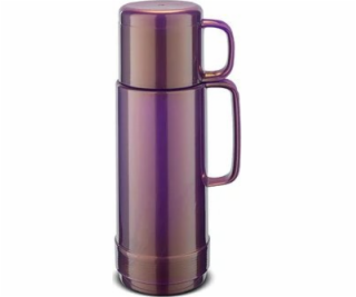ROTPUNKT Skleněná termoska o objemu 0,5 l, lesklá ametyst...