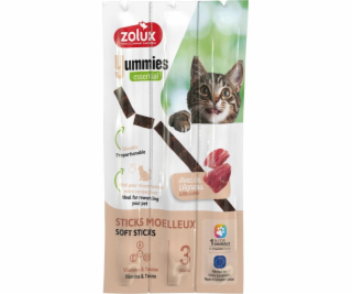ZOLUX Yummies Lamb with rice - pamlsek pro kočky - 3x5g
