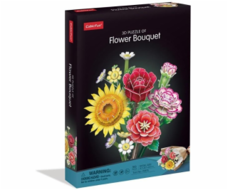 Cubic Fun 3D puzzle - Kytice květin