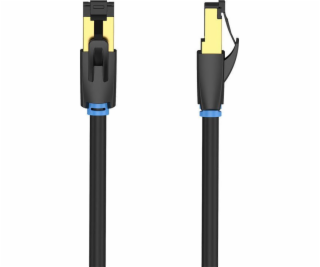 Vention IKABF síťový kabel Černá 1 m Cat8 S/FTP (S-STP)