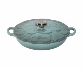 Le Creuset Gourmet-Profitopf Blume 26 cm sea salt