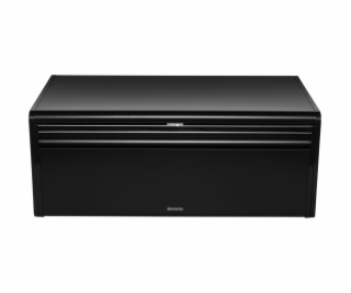 Brabantia Klappbrotkasten Front eckig, schwarz matt
