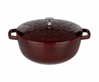 Staub La Marmite 24cm rund, Grenadine, Gusseisen