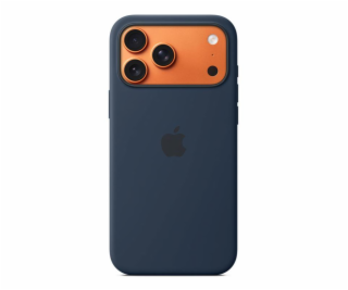 iPhone 17 Pro Max Silicone Case with MS–Midnight